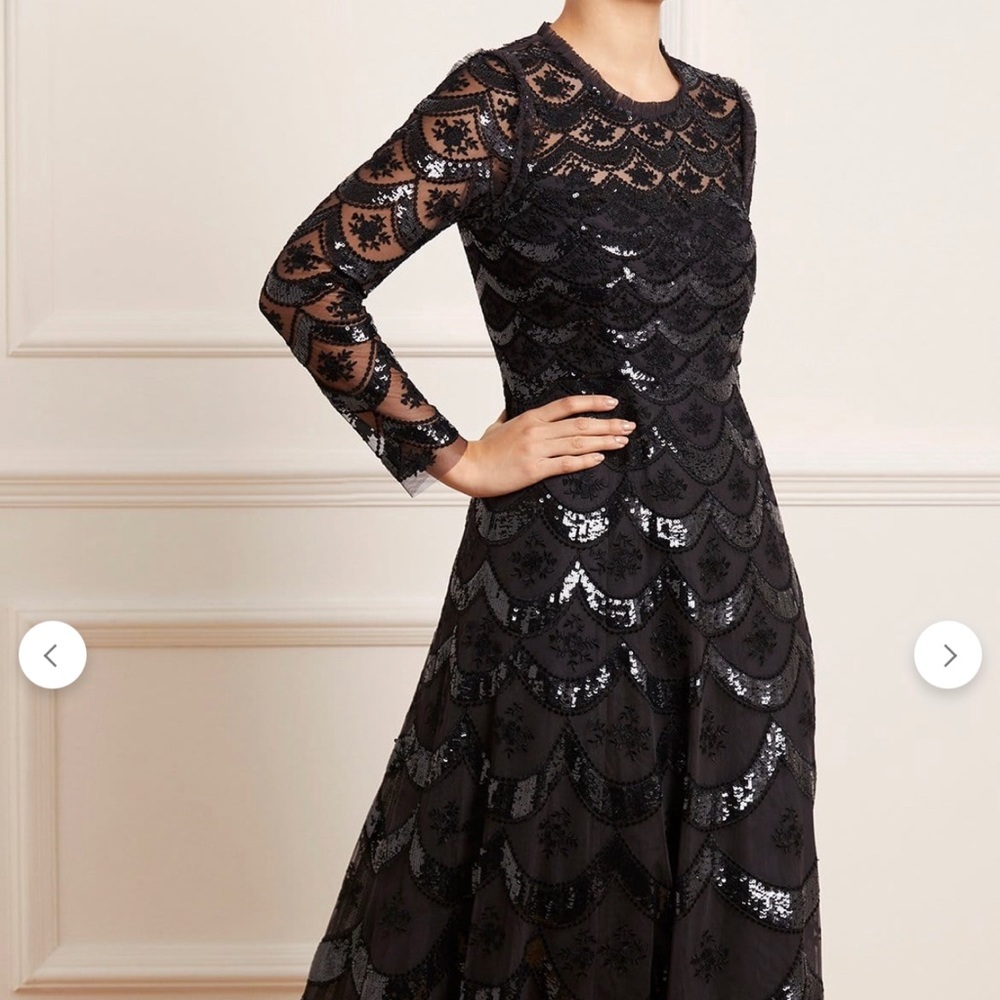 Long sleeve ankle gown. Perfect for modesty and hijab. Ready to be shipped!